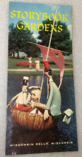 1960's Storybook Gardens Wisconsin Dells Wisconsin brochure Roadside Attraction