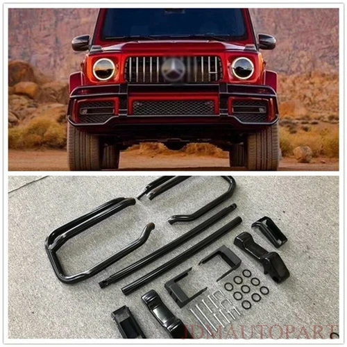 Bumper Guard Bull Bar Fit Mercedes G Class W463 W464 W465 G63 AMG - Picture 9 of 9