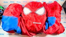 Spiderman Snugglers Pillow Case Snuggle Buddy Marvel Rare HTF Stuffed Plush