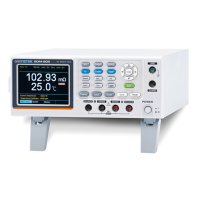 Instek GOM-805 DC Milliohm Meter, 50 m-5 MΩ, RS-232C, USB & GPIB