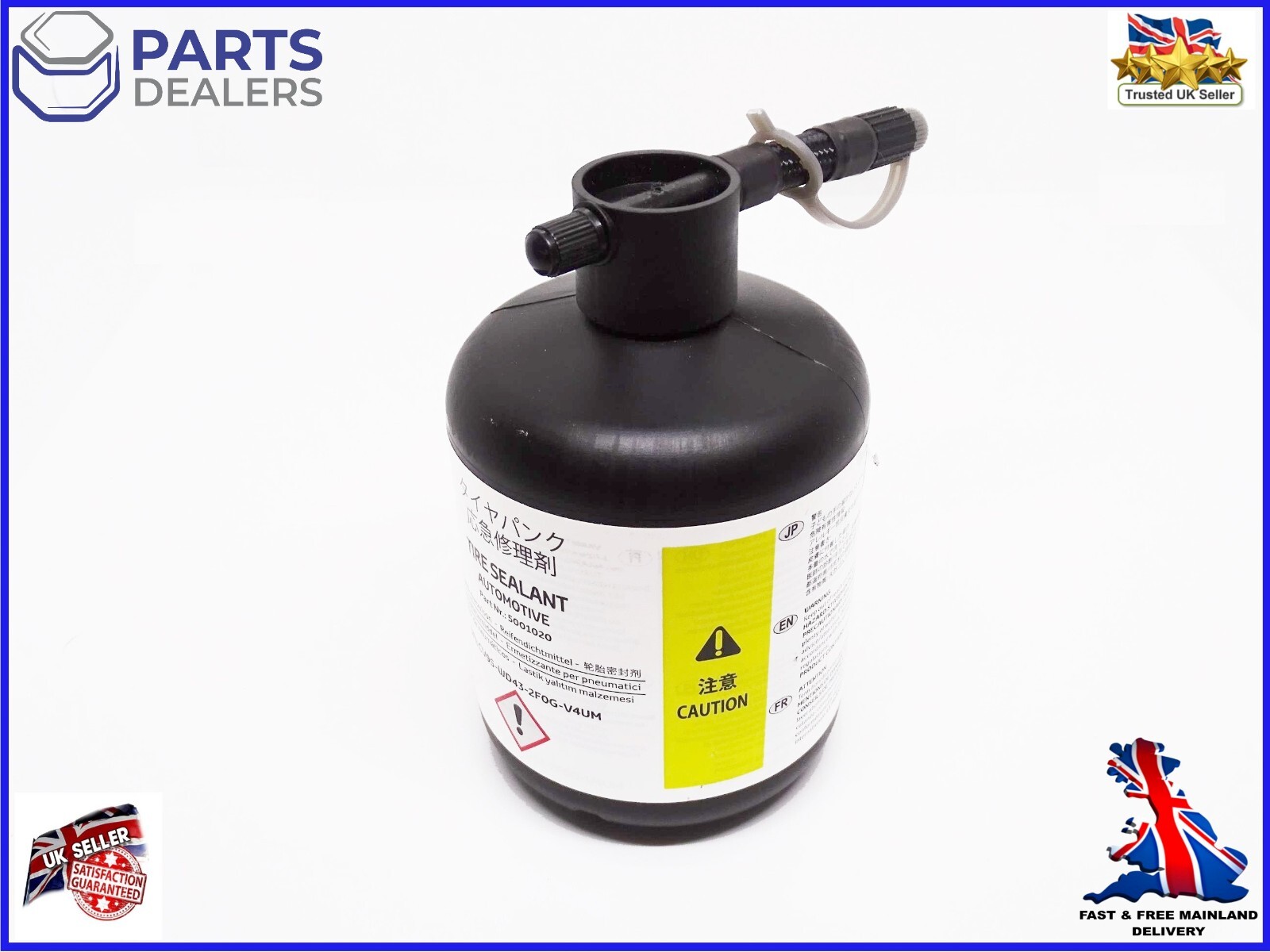 SEALANT LIQUID GLUE BOTTLE FOR GENUINE ITW TOYOTA TYRE REPAIR KIT 450ML
