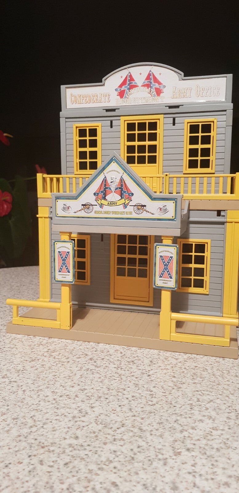 Playmobil Western – Centre Recrutement Sudiste – QG Général Lee – Occasion