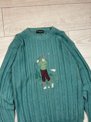 Christian Dior Monsieur Knitwear Golf Sweater Vintage 80s 90s | eBay