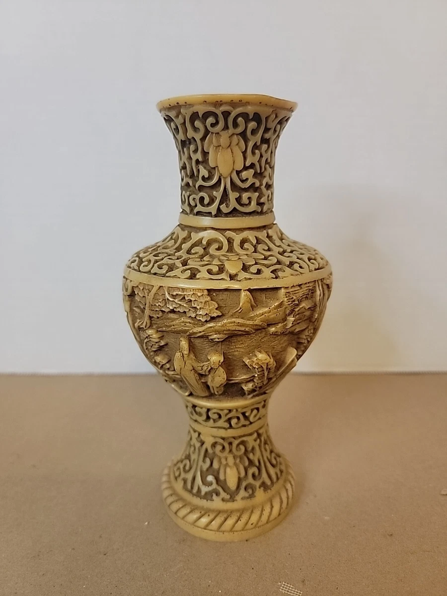 象牙色中国古董花瓶| eBay