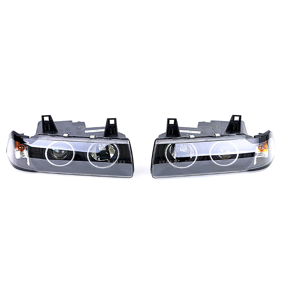 Phares E36 Angel Eyes CCFL Remplacement Optiques Usés 91-99 - 2