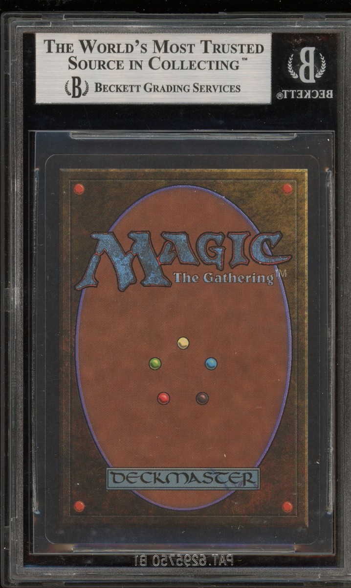 Magic the Gathering MTG Demonic Tutor Unlimited Signed Case BGS 9