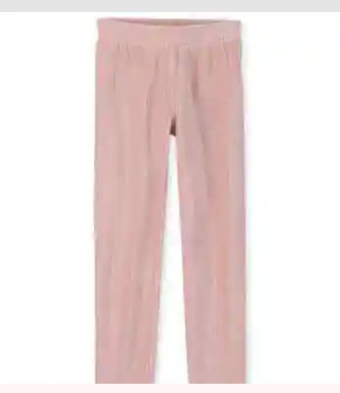 New The children place Girls Plush Rib Leggings - Pink Melon size 16