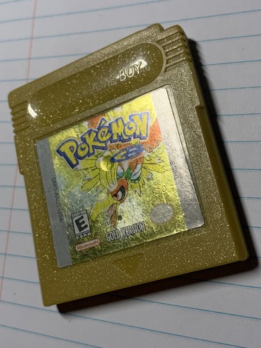 Pokémon: Gold Version 2000 GBC **AUTHENTIC!!** ALL BADGES UNLOCKED+CELEBI - Picture 2 of 4