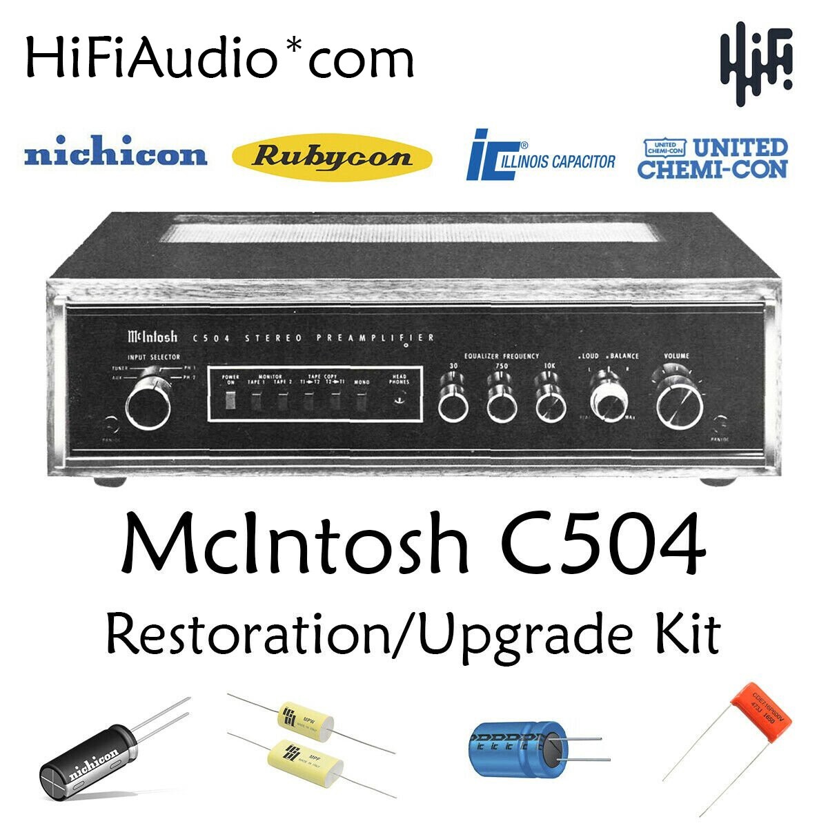 McIntosh C504 vintage audio equipment - eBay listing photo 2