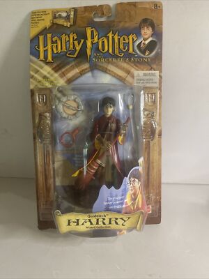 MATTEL HARRY POTTER And The Sorcerer’s Stone QUIDDITCH HARRY Team Action  Figure 74299526633|