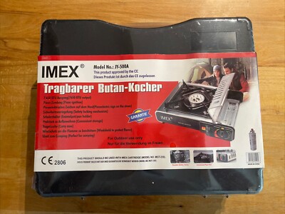 IMEX tragbarer Butan Kocher - Noch Original Verpackt!