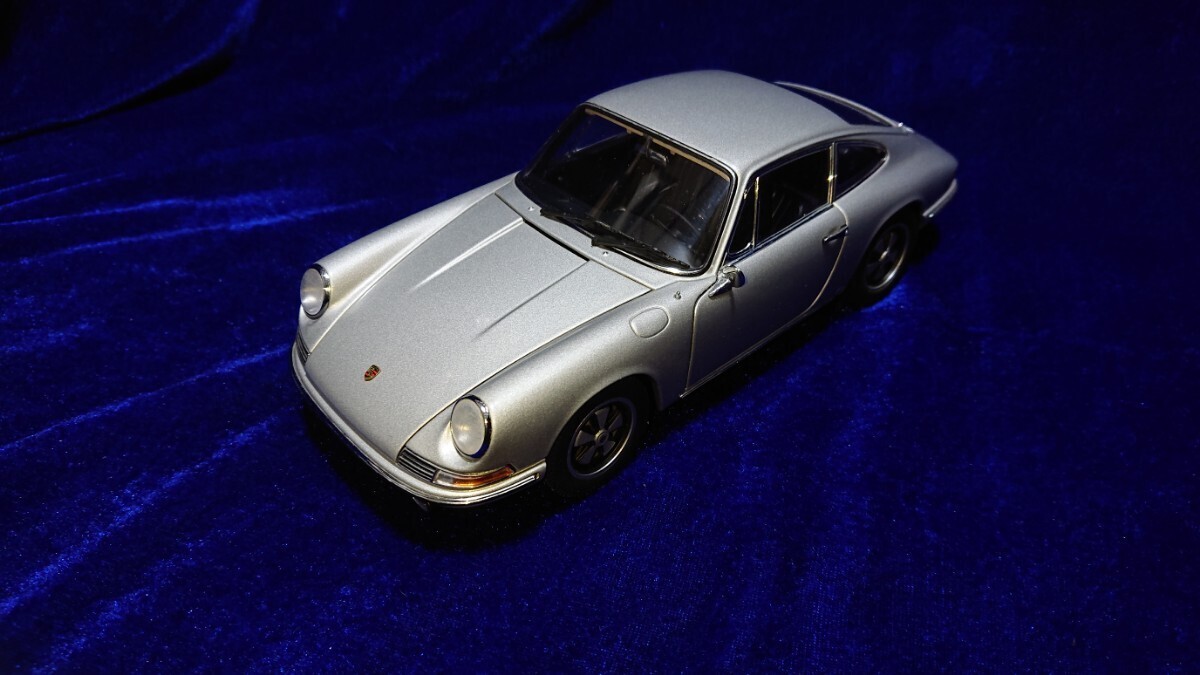 ミニカー AUTOart 1/18 Porsche 911 Carrera S 1/18 AUTOart Porsche 911 S 1967 Silver No Box From Japan