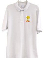 Tweety Bird Collectible Looney Tunes Mens Polo Shirt XS-6XL, LT-4XLT New