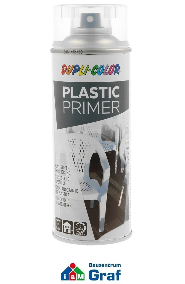 Dupli-Color Plastique Apprêt Primaire D'Accroche, Incolore 400ml Bombe #871726