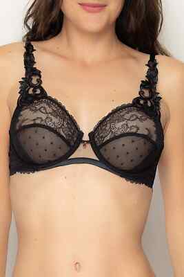 Lise Charmel Soiree Libertine Black Bra L4729 Size 38C