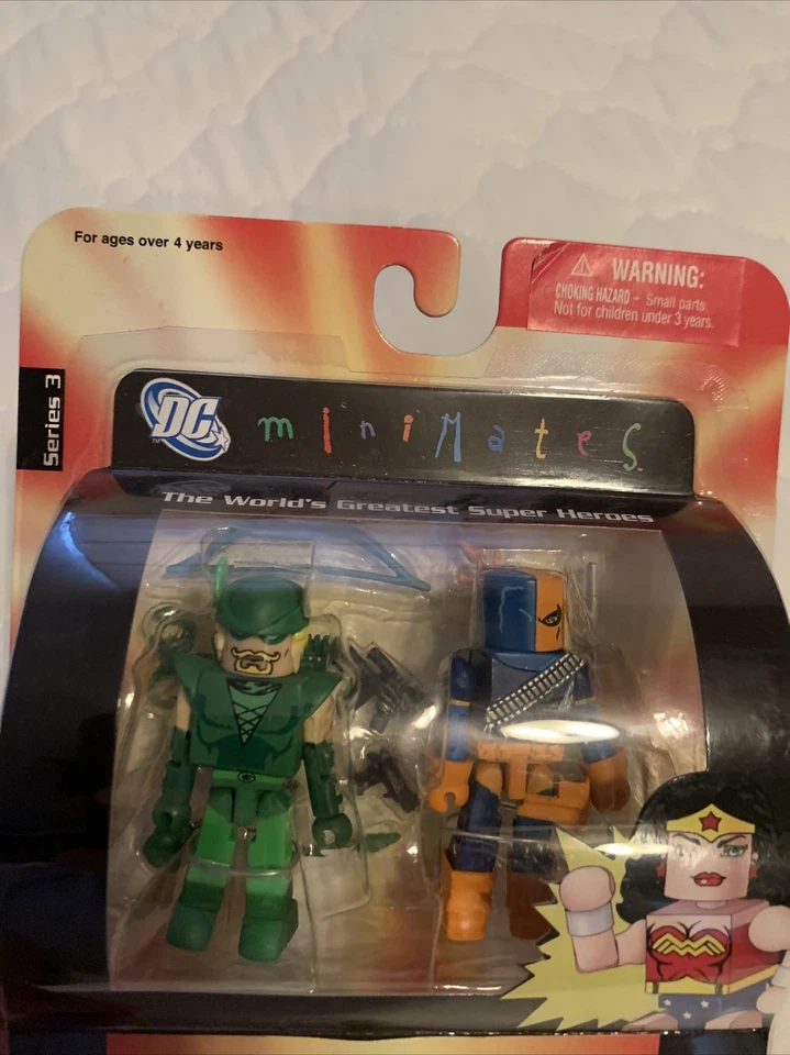 DC Direct Minimates Green Arrow & Deathstroke Figure 2-Pack New in Box - Sealed - Image 4 of 4