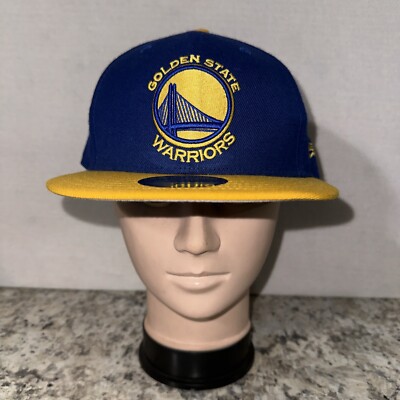 Warriors Blue And Yellow Fitted Hat Golden State Warriors New Era