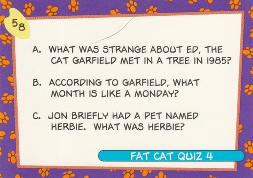GARFIELD PREMIER EDITION BASE / BASIC CARDS 1 TO 100 BY SKYBOX CHOOSE - Picture 70 of 113