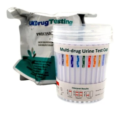 ALLTEST® UKDrugTesting 13 in 1 ULTRA SENSITIVE Drug Testing Kit Urine Cup Drug Test