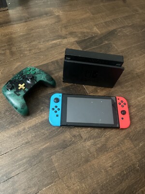 Nintendo Switch 32GB Handheld Console - Neon Red/Neon Blue