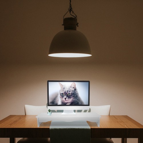 Monitorständer Computertastaturständer Für Den Schreibtisch Tastatursteiger - Afbeelding 4 van 12
