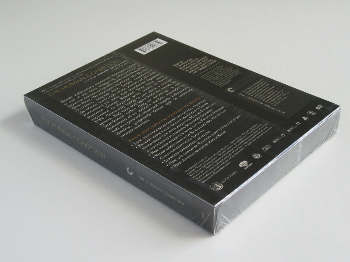THE HUMAN CONDITION (4-Disc DVD, Criterion Collection) Masaki