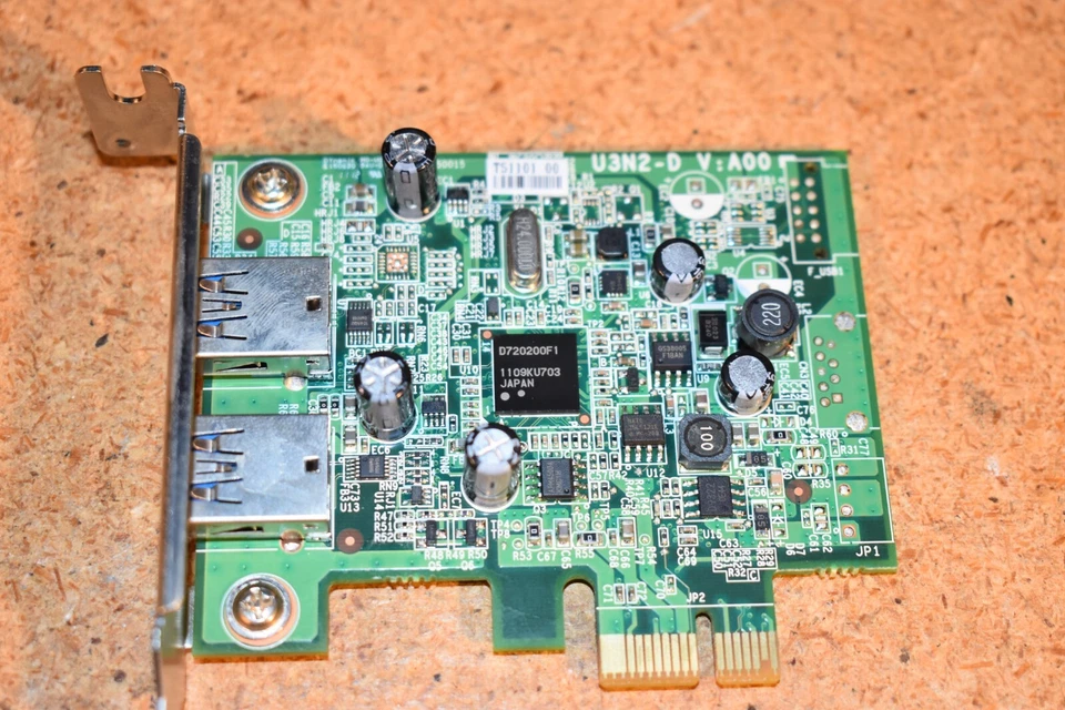 Dell 0FWGJ8 FWGJ8 USB 3.0 Dual-Port PCIe Low Profile Expansion Card U3N2-D - Image 4 of 4