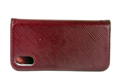 ルイヴィトン　iPhone Xケース　RED Louis Vuitton LV iPhone X/XS Case Epi Leather Red Used Accessories