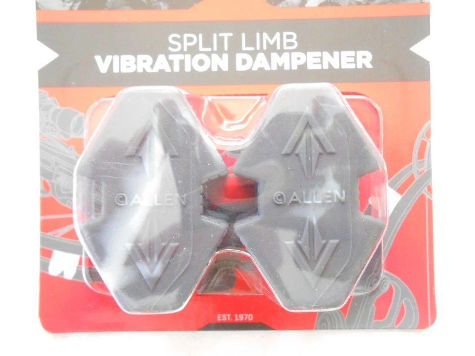 NEW 1 SET (2PCS.) ALLEN SPLIT LIMB VIBRATION DAMPENERS FOR BOWS & CROSSBOWS - Image 4 of 4