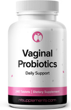Vaginal Probiotics 240 COUNT Women pH Balance Healthy Vaginal Flora Made in USA