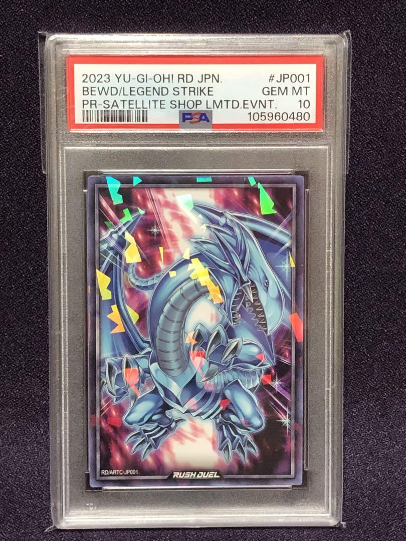PSA10 Blue-Eyes White Dragon Promo YuGiOh Rush Duel Japanese Card