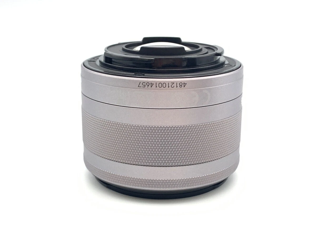 Canon EF-M15-45mm F3.5-6.3 IS STM Silver Lens USED | eBay