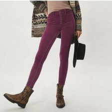 Anthropologie Pilcro  the Letterpress Corduroy High Rise Skinny Pant Women  s 26