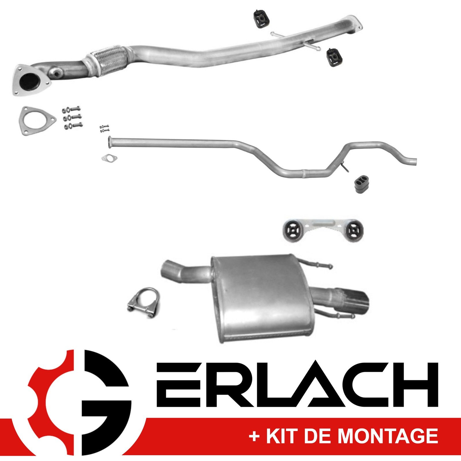 Echappement silencieux Opel Insignia A 2.0 CDTi pour eliminer les bruits