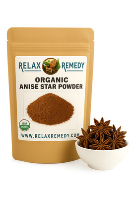 Anise Star Powder - 100 Pure Non-GMO Illicium Verum Culinary & Digest