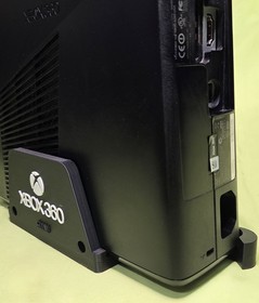 Xbox 360 Slim Wall Mount- w/ Power Adapter Wall Mount- Includes Hardware.