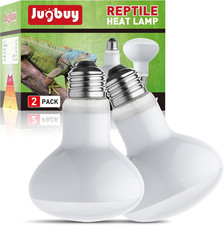 Reptile Heat Lamp Bulb, 100 Watt UVA Daylight Basking Spot Light for Bearded Dra