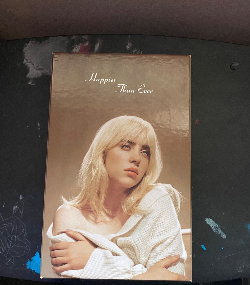Billie eilish happier than ever deluxe cd box set | eBay