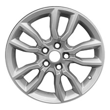 95201 OEM Reconditioned Aluminum Wheel 18x7 Painted Medium Silver
