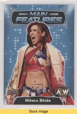 2022 Upper Deck AEW All Elite Wrestling Main Features Hikaru Shida READ 0rt4