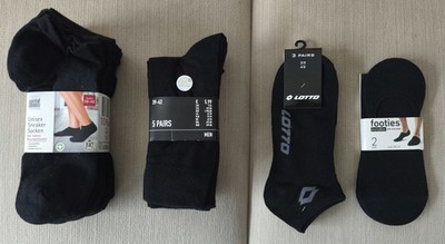20 Paar Socken Herren, Gr. 39-42, Sneaker Alltagssocken Kurzsocken Füßlinge