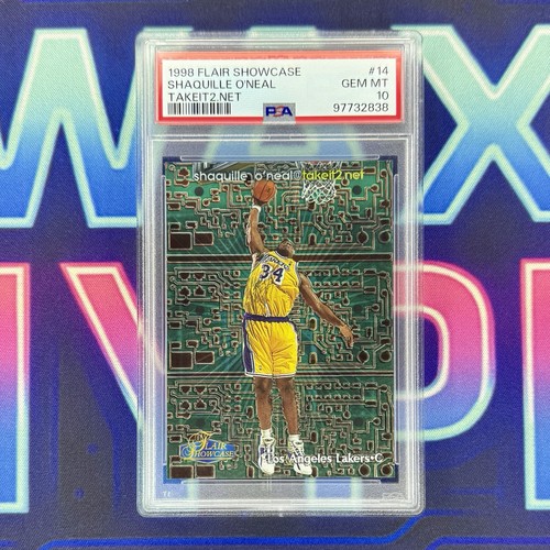 Shaquille O'Neal #14 1998 Flair Showcase TAKEIT2.Net card