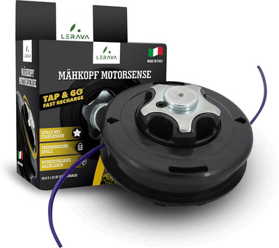 LERAVA  Fadenkopf Für Motorsense - M10X1.25 LG - Einfaches Tap & Go System - Tri