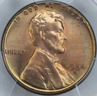 1954-S PCGS MS65RD Attractively Toned Lincoln Cent 50650118