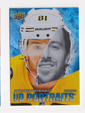2025-26 UPPER DECK SERIES 1 HOCKEY JONATHAN MARCHESSAULT UD PORTRAITS INSERT