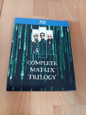 MATRIX :  The Complete Trilogy - 3 Blu-ray Disc Box - Pappschuber - OOP - Neuw.