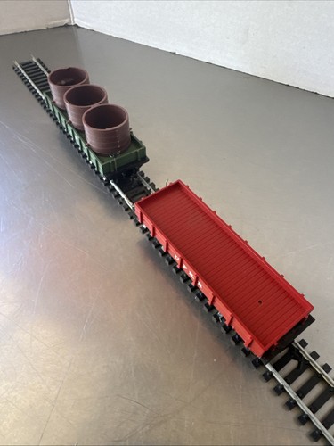 HO SCALE (2) Flat Cars UNION PACIFIC UPRR Mantua - Picture 7 of 14
