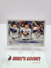 2022 Topps Series 1 - League Leaders Ozzie Albies, Austin Riley, Adam Duvall...