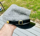 Civil War US Union CSA Confederate Kepi Hat Size 7.5