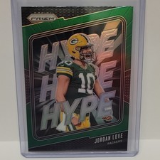 2024 Panini Prizm Hype Insert Jordan Love #2 Green Bay Packers NFL